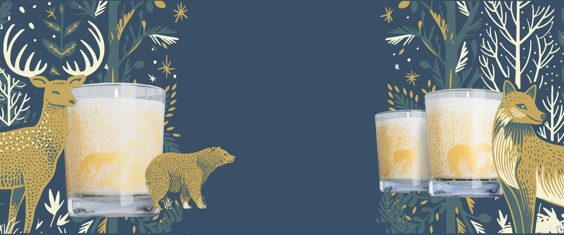 Bougies de Noël - Panier des Sens