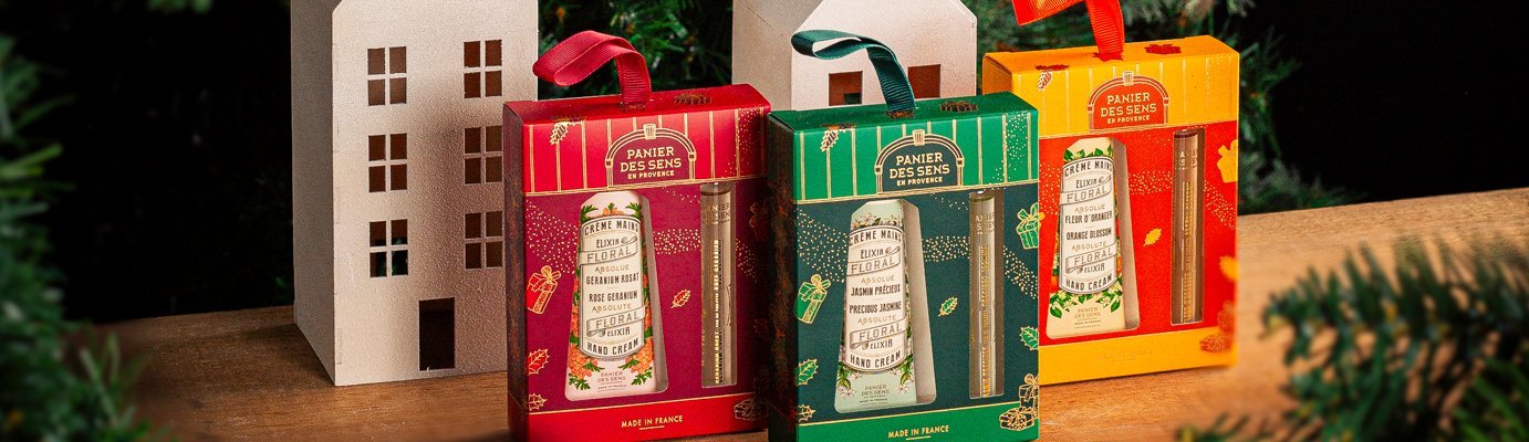 Coffrets de Noël - Panier des Sens