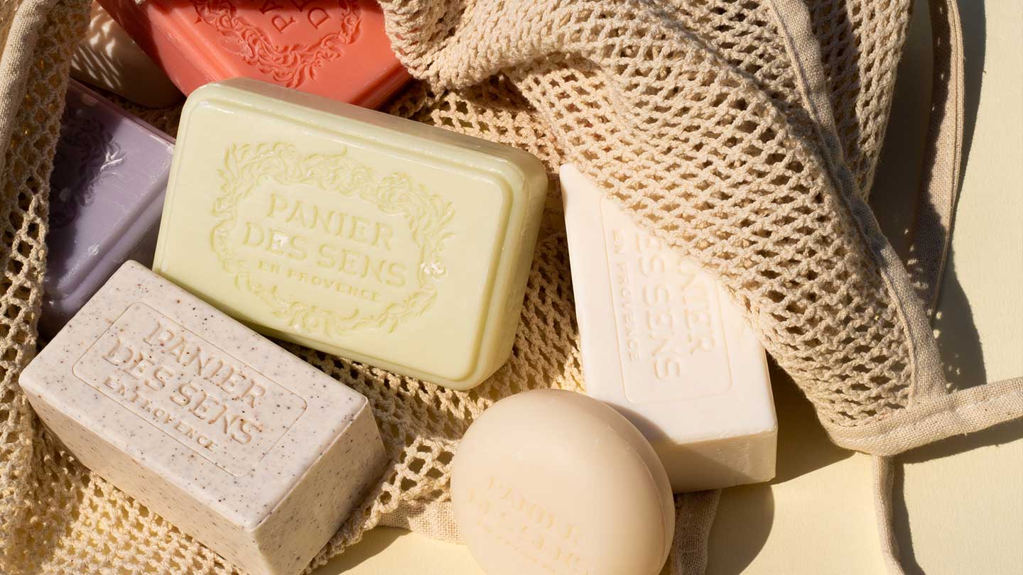 Cosmétiques solides - Panier des Sens