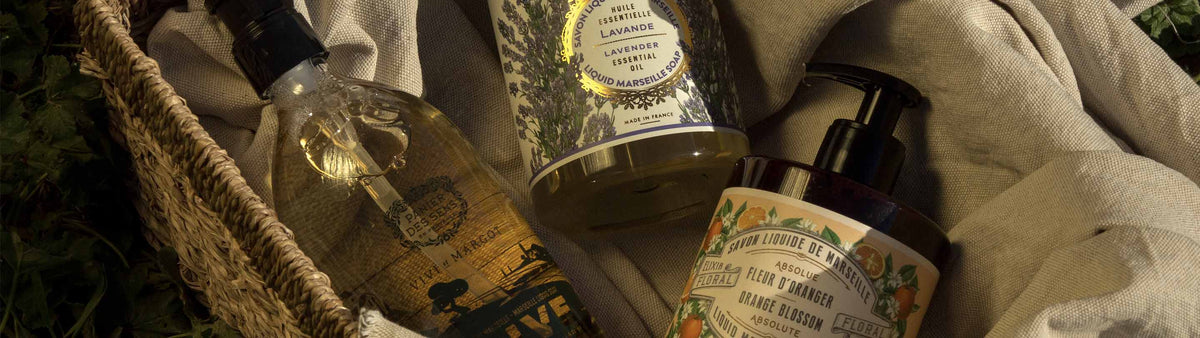 Savons de Marseille liquides - Panier des Sens