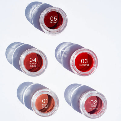Baume à Lèvres Teinté & Fard à Joues Hydratant - 04 Rouge Brun