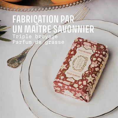 Savon Épices Enchantées 200g - Édition limitée de Noël