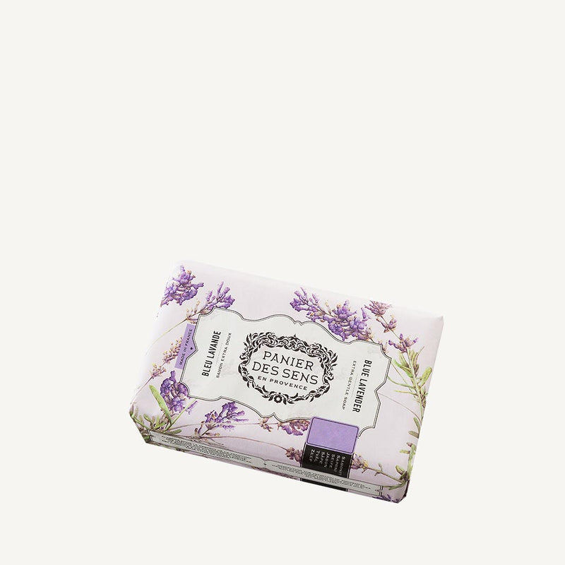Savon solide parfumé extra-doux - Bleu Lavande