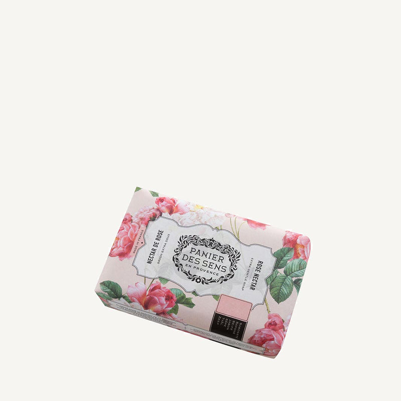 Savon solide parfumé extra-doux - Nectar de Rose