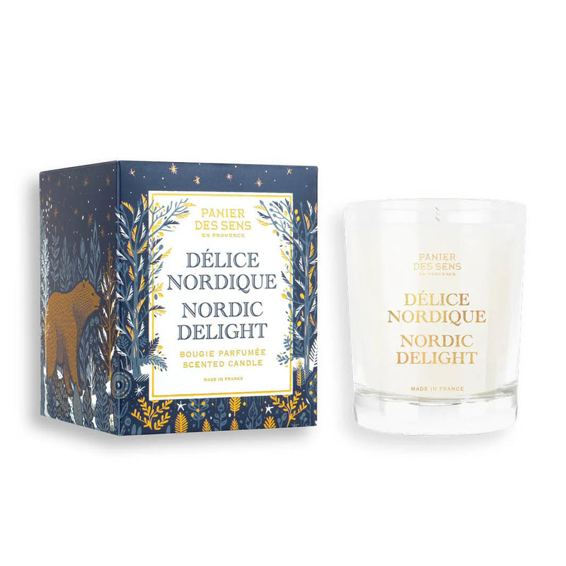 Bougie parfumée de Noël - Délice nordique 180g