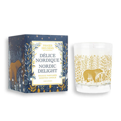 Bougie parfumée de Noël - Délice nordique 180g