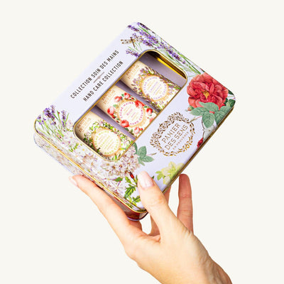 Coffret soins des mains aux huiles essentielles - Lavande, Rose, Verveine (3x30ML) - Panier des Sens