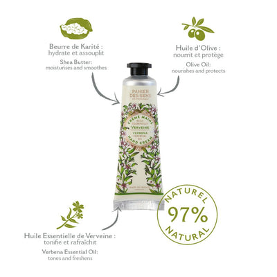 Coffret soins des mains aux huiles essentielles - Lavande, Rose, Verveine - Panier des Sens