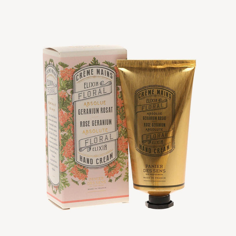Crème pour les mains - Géranium Rosat 75ml - Panier des Sens