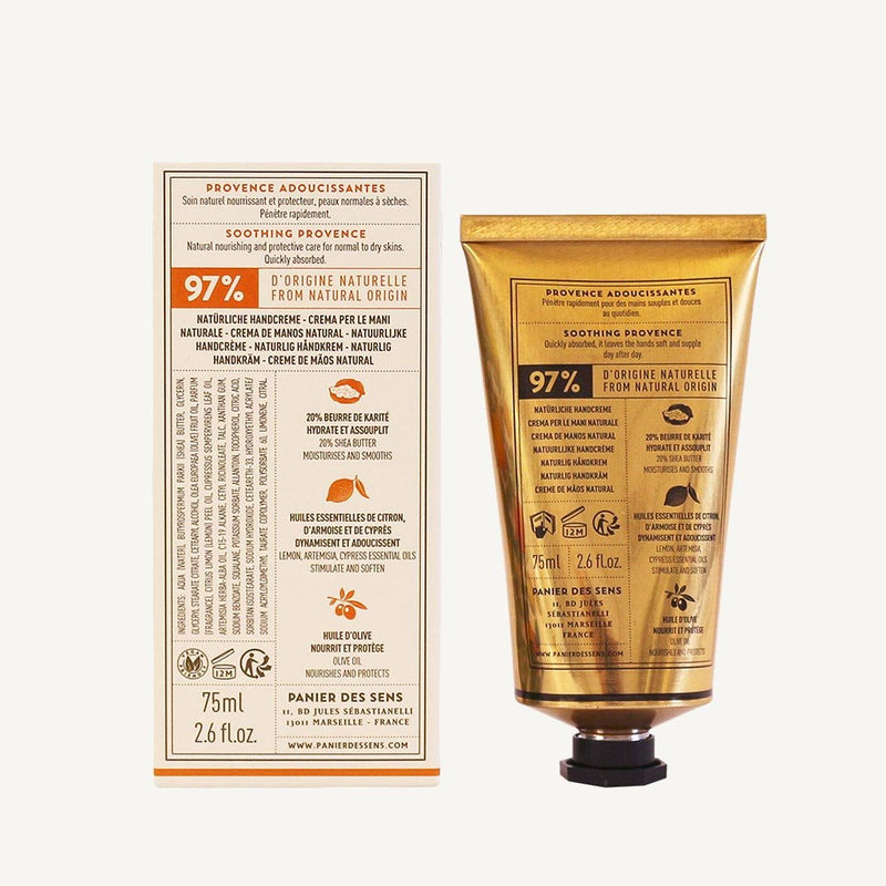 Crème pour les mains - Provence Énergisante 75ml - Panier des Sens