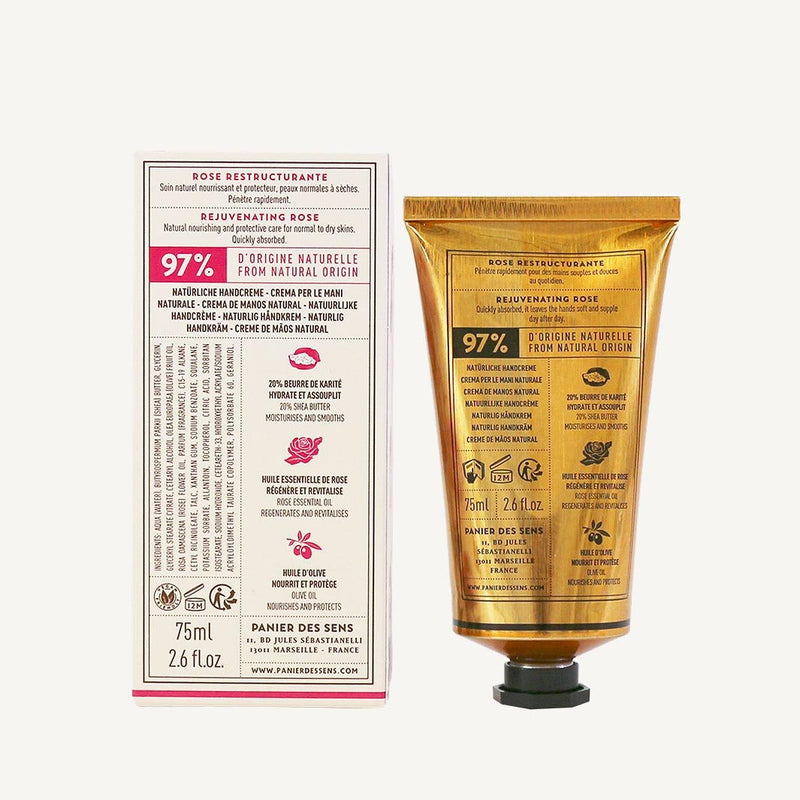 Crème pour les mains - Rose Envoûtante 75ml - Panier des Sens