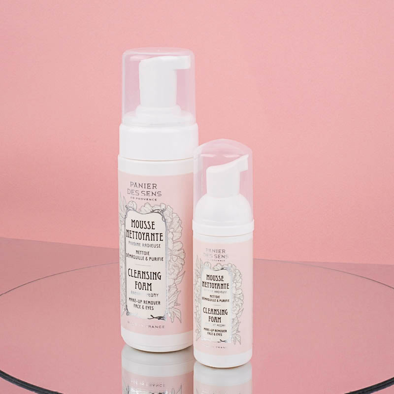 Mousse nettoyante visage 50ml - Hydratation & Éclat - Panier des Sens