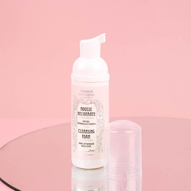 Mousse nettoyante visage 50ml - Hydratation & Éclat - Panier des Sens