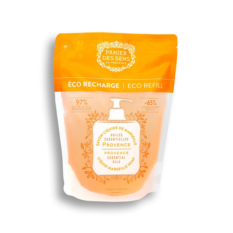 Recharge savon liquide de Marseille - Provence Énergisante 500ml - Panier des Sens