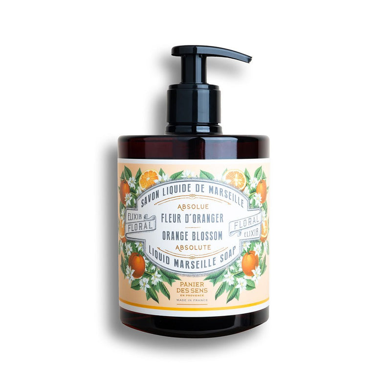 Savon de Marseille liquide | Fleur d’Oranger 500ml - Panier des Sens