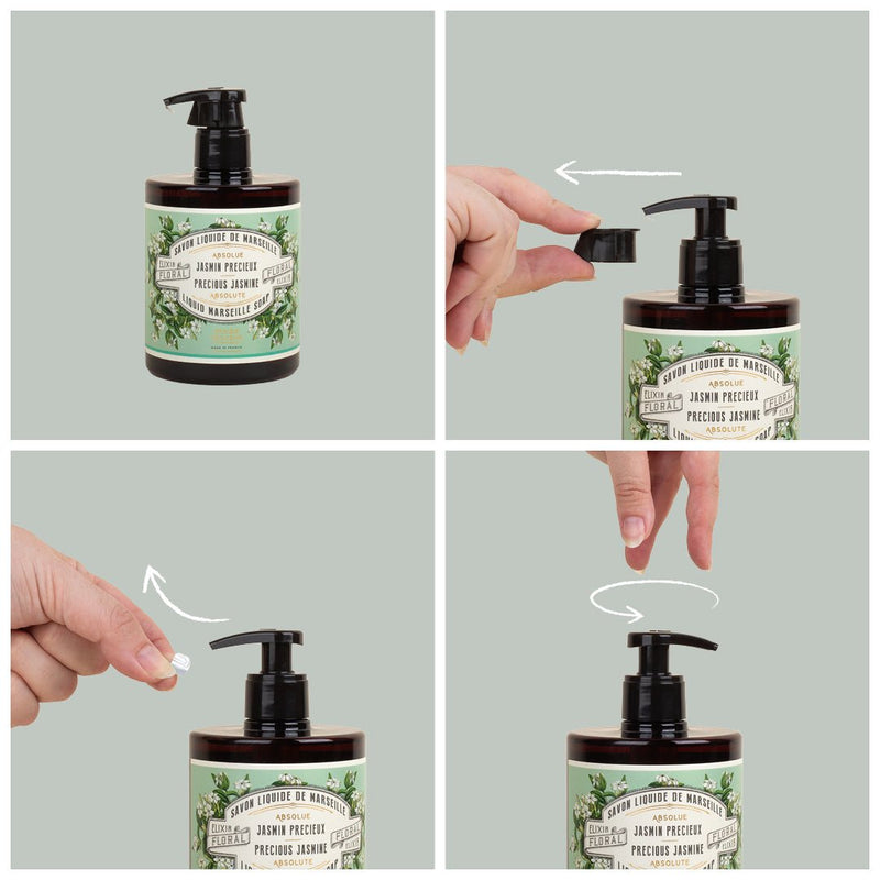 Savon de Marseille liquide – Géranium Rosat 500ml - Panier des Sens