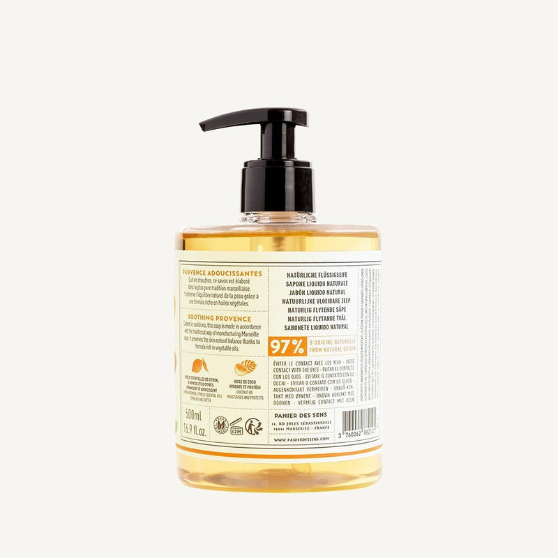 Savon de Marseille liquide – Provence Énergisante 500ml - Panier des Sens