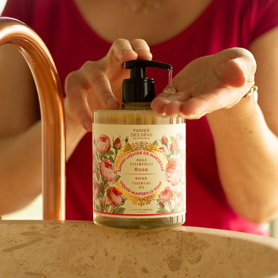 Savon de Marseille liquide – Rose Envoûtante 500ml - Panier des Sens
